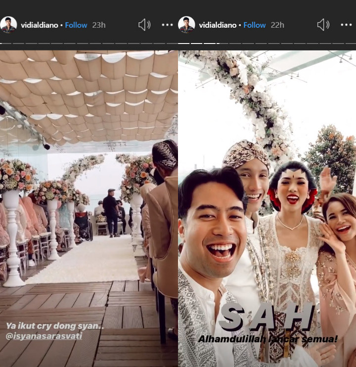 Sudah Nikah, Isyana Sarasvati Langsung Goda Vidi Aldiano Segera Nyusul