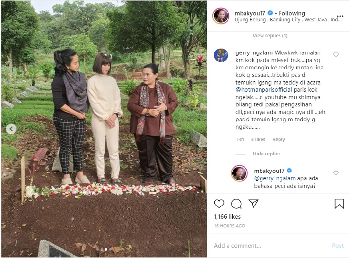 Reaksi Mbak You