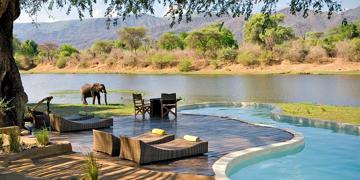 Ingin Mencoba Berenang di Alam Liar? Kunjungi Saja Kolam Renang Chongwe River House di Zambia