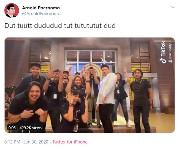 Chef Arnold Main TikTok