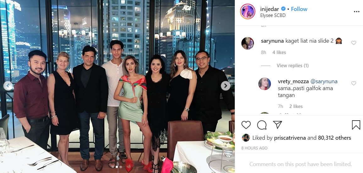 Hadiri Ultah Jessica Iskandar, Lengan Nia Ramadhani Malah Jadi Sorotan