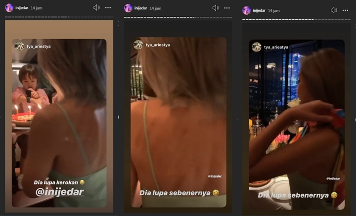 Lucunya Jessica Iskandar Malu-Malu Ketahuan Kerokan Saat Dinner Ulang Tahun