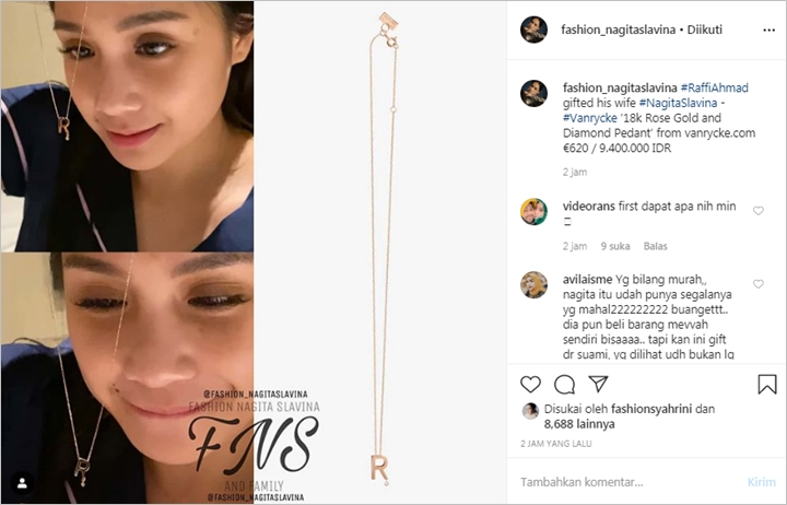 Harga Berlian Nagita Slavina
