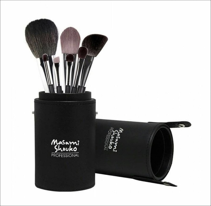 Masami Shouko Double Fibre Brush Set with Large Holder Yang Kualitasnya Bukan Abal-abal