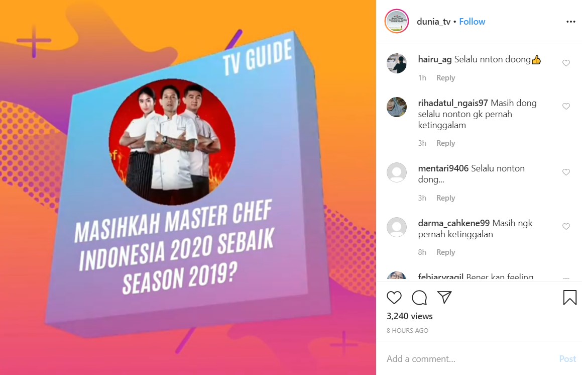 ‘MasterChef Indonesia’ RCTI Tayang 2 Musim Sekaligus Dalam Setahun, Ternyata Ini Alasannya