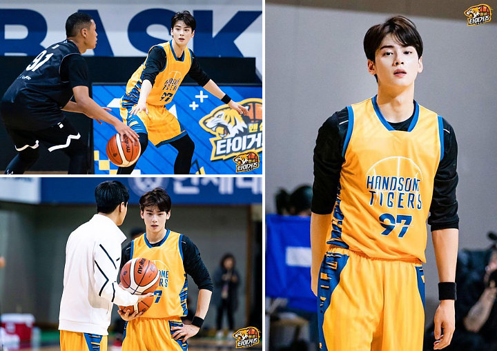 Foto Ganteng Cha Eunwoo di \'Handsome Tigers\'