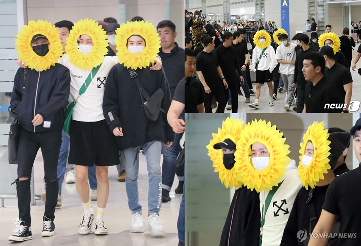 Misteri Dandanan Bunga Matahari BTS di Bandara Akhirnya Terungkap Setelah 239 Hari 1