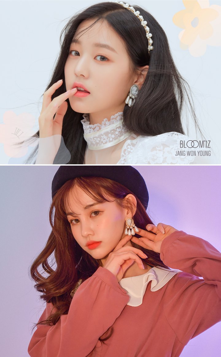 Anting Jang Won Young di Foto Comeback IZ