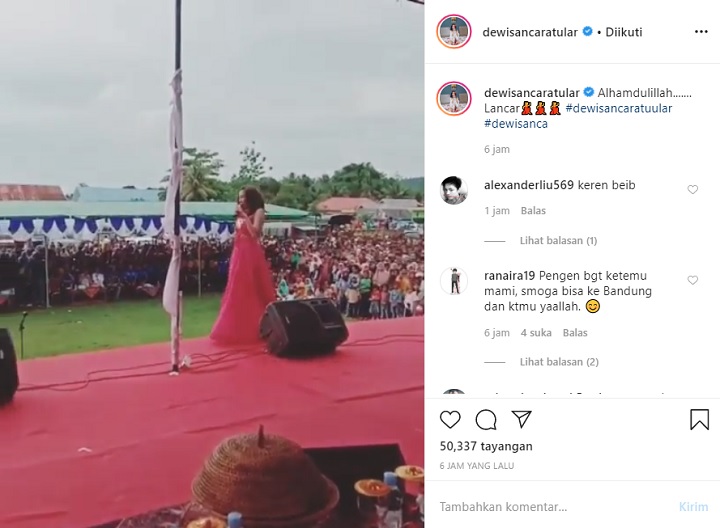 Video Dewi Sanca Manggung Jingkrak-jingkrak Banjir Pertanyaan Soal Melahirkan