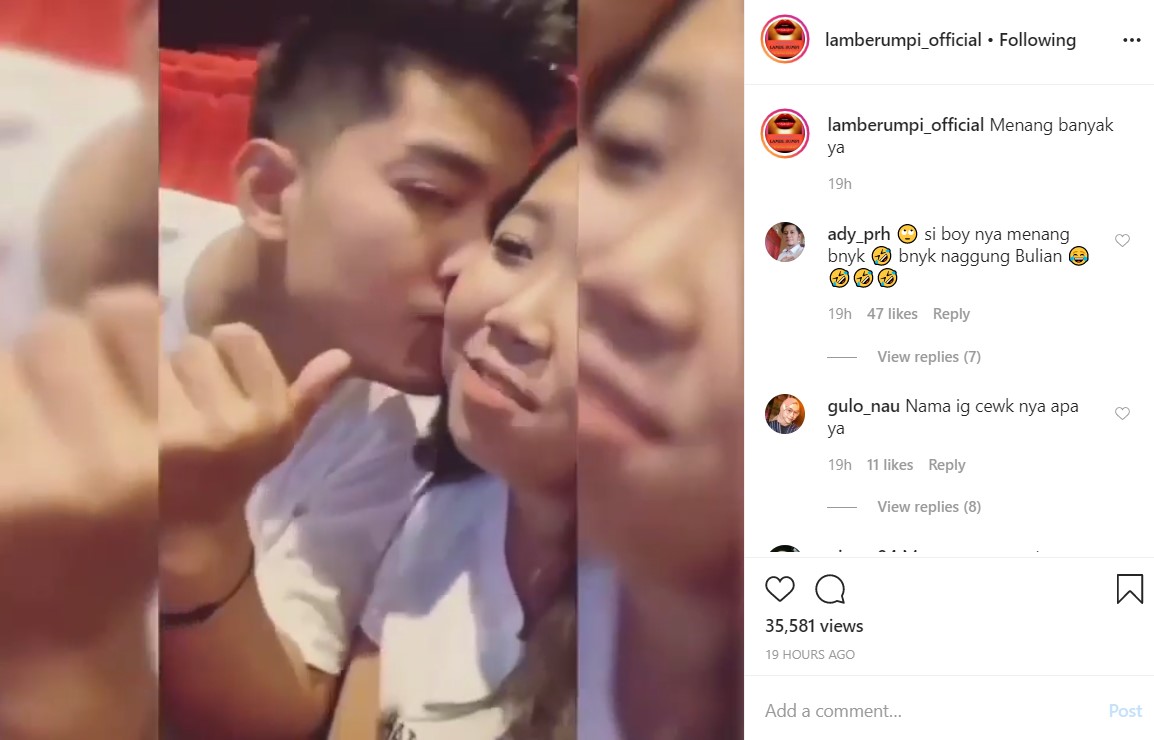 Kiky Saputri dan Boy William Saling Beri Kecupan Sukses Bikin Heboh