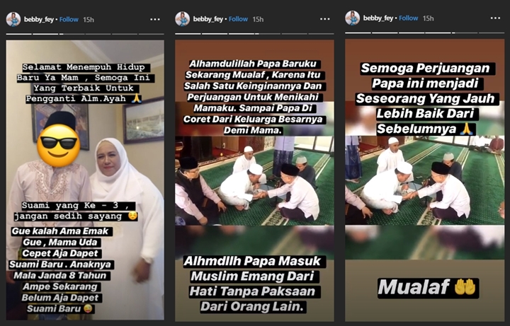 Bebby Fey Bahagia Sambut Pernikahan Ketiga Sang Ibunda Justru Banjir Komentar Julid
