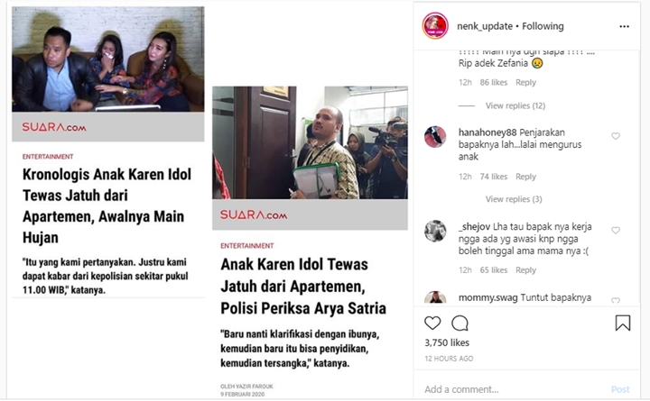 Suami Karen Idol Dibully
