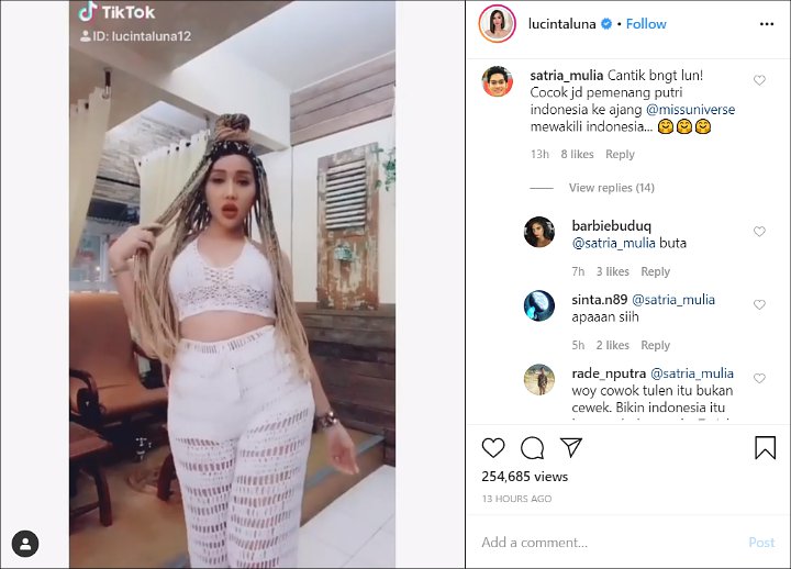 Lucinta Luna Disebut Pantas Ikut Ajang Kecantikan Puteri Indonesia Saat Ganti Model Rambut Ini