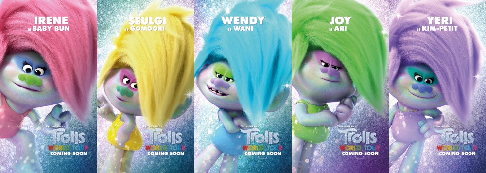 Usai Lagunya Muncul, Red Velvet Dikonfirmasi Tampil Di \'Trolls: World Tour\' Sebagai Perwakilan K-Pop