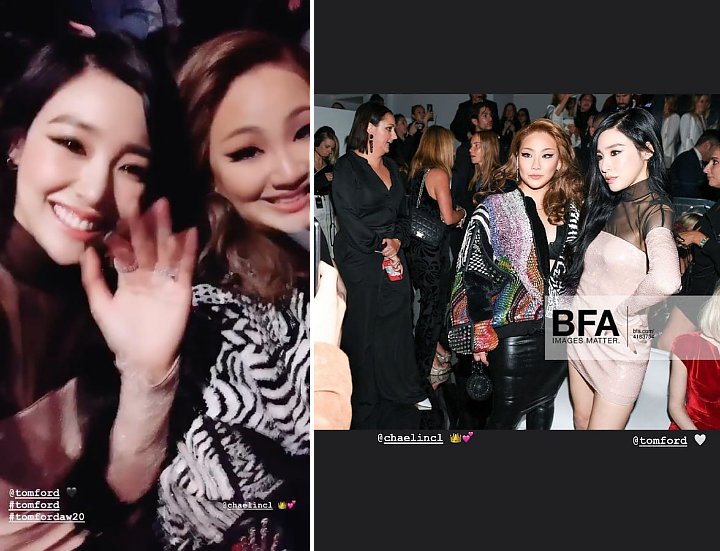Tiffany Pamer Kedekatan dengan CL, Adu Seksi di New York Fashion Week
