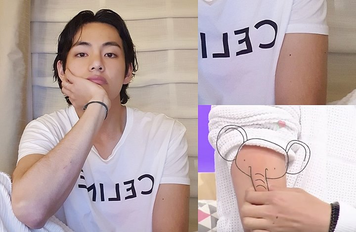 V Bts Bikin Sesak Napas Saking Seksinya Tahi Lalat Di Bagian Tubuh Ini Jadi Sorotan