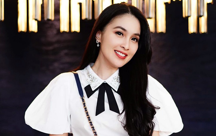 Pamer Sepatu Kaca, Sandra Dewi Dipuji Jadi Cinderella Indonesia