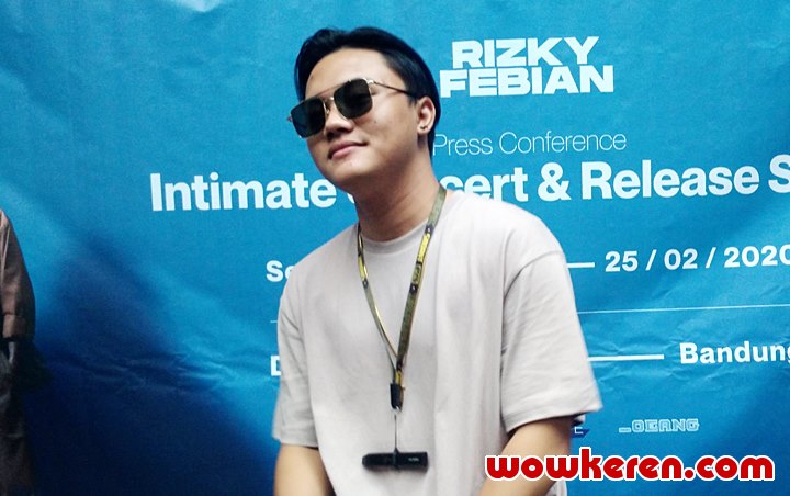 Rizky Febian Gelar Jumpa Pers Usai Buat Label Musik dan Manajemen Artis