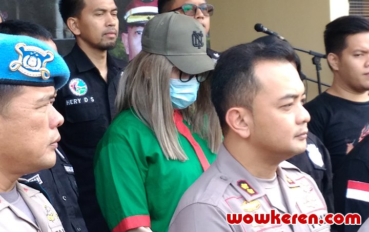 Jumpa Pers Polisi Atas Kasus Narkoba Lucinta Luna
