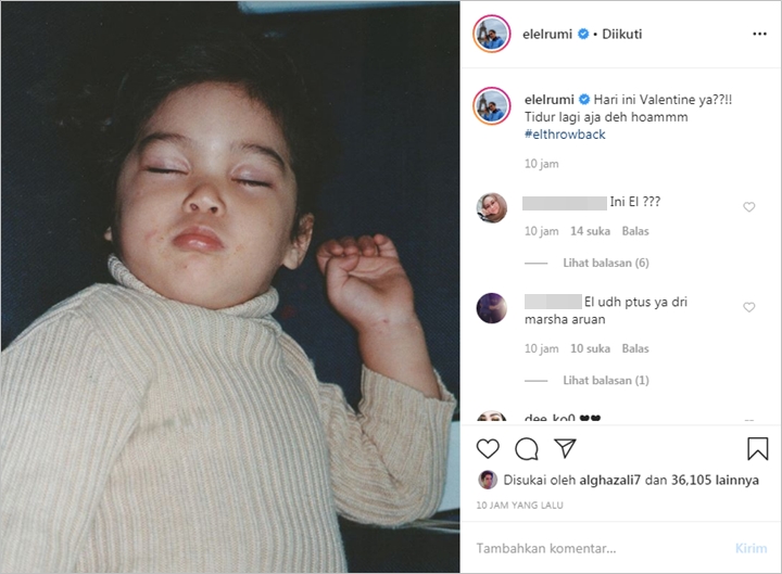 El Rumi Pilih Tidur Saat Valentine