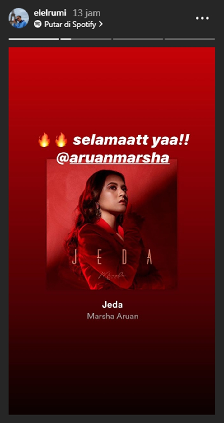 El Rumi Dukung Lagu Marsha Aruan