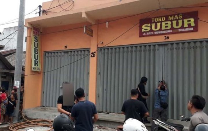 2 Perampok Bersenpi Satroni Toko Emas di Surabaya, Kepala 1 Karyawan Dibacok