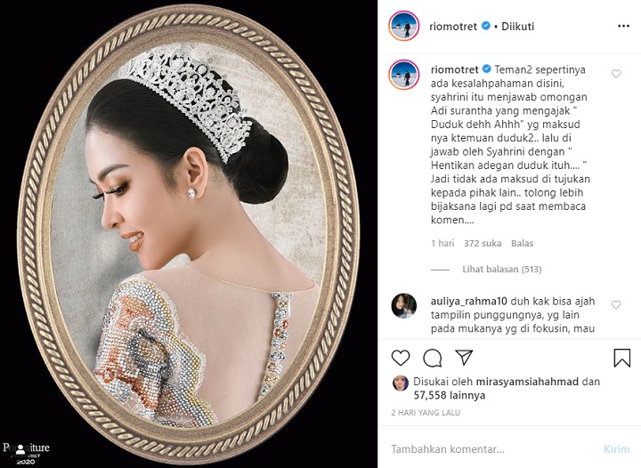 Klarifikasi Rio Motret Soal \'Sindiran\' Syahrini ke Luna Maya