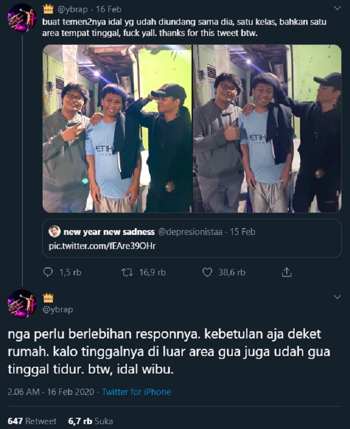 Reza Arap Datangi Ultah Bocah Viral
