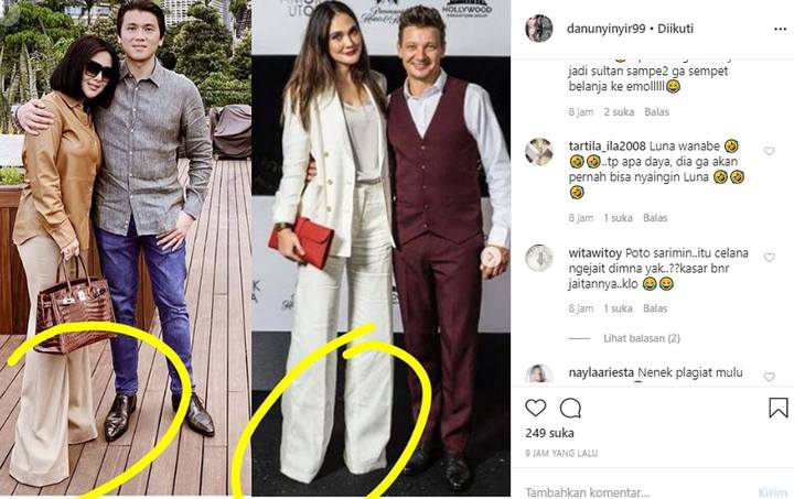 Syahrini Plagiat Luna Maya?