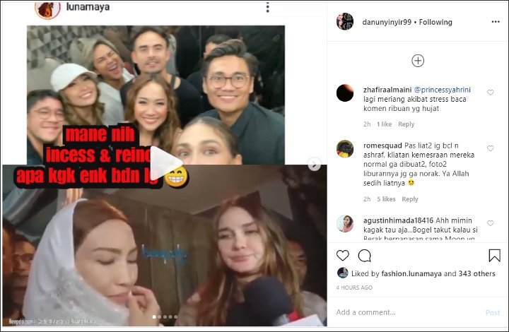 Luna Maya-Syahrini
