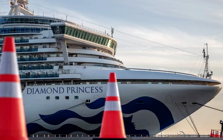  2 Orang Penumpang Kapal Pesiar Diamond Princess Jadi Korban Tewas Virus Corona