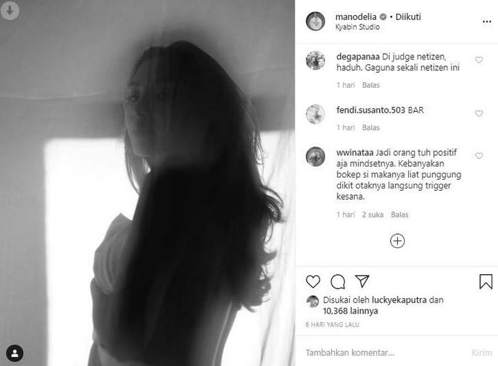 Siluet Tubuh Manohara Bak Topless