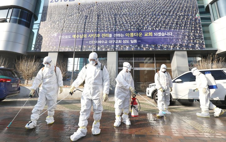 TV Terbesar Di Dunia Buntut Corona di Korsel Berkembang Pesat dan Tewaskan 1 