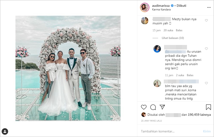 Gerald Yohanes \'Anak Langit\' Resmi Nikah dengan Mezty Eks 7 Icon, Netter Sibuk Bahas Agama
