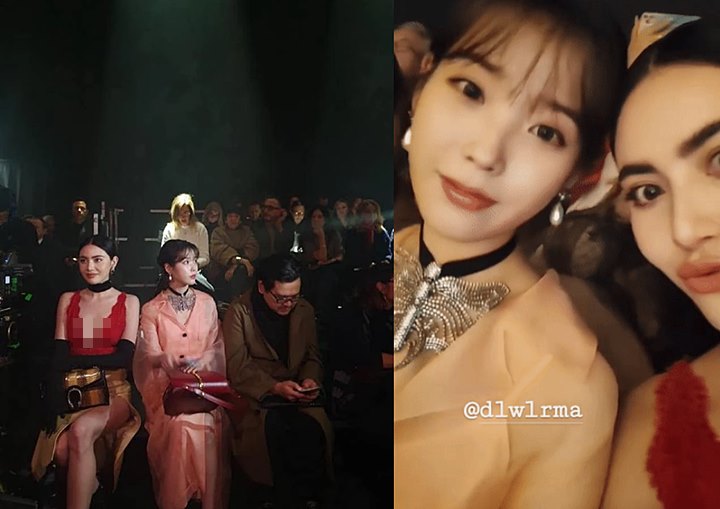 IU Narsis Bareng Model Thailand di Milan, Kebetulan Ini Kejutkan Fans