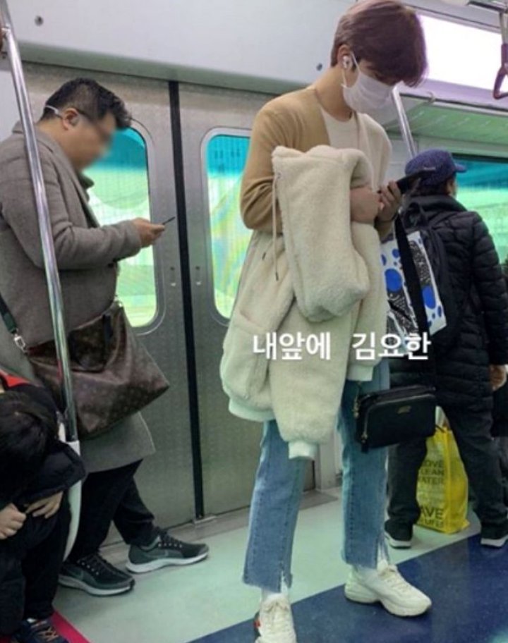 Kim Yohan Kepergok Naik Angkutan Umum