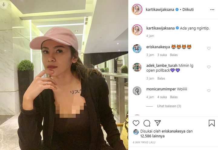 Istri Uus banjir Cibiran Usai Sensor Bagian Dada