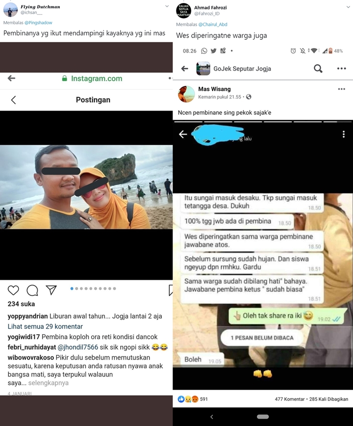7 Siswa SMP Tewas Saat Susur Sungai, Pengakuan Sang Pembina Sukses Bikin Emosi-2
