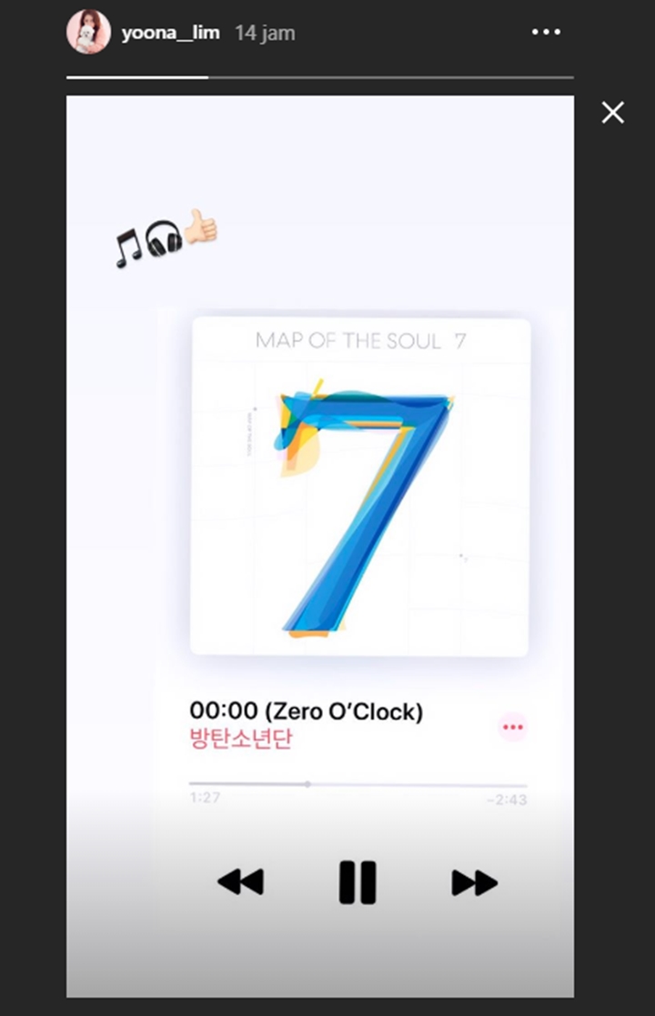 Yoona SNSD Dukung Comeback BTS \'Map of the Soul: 7\', Pamer Bucin Lagu Ini