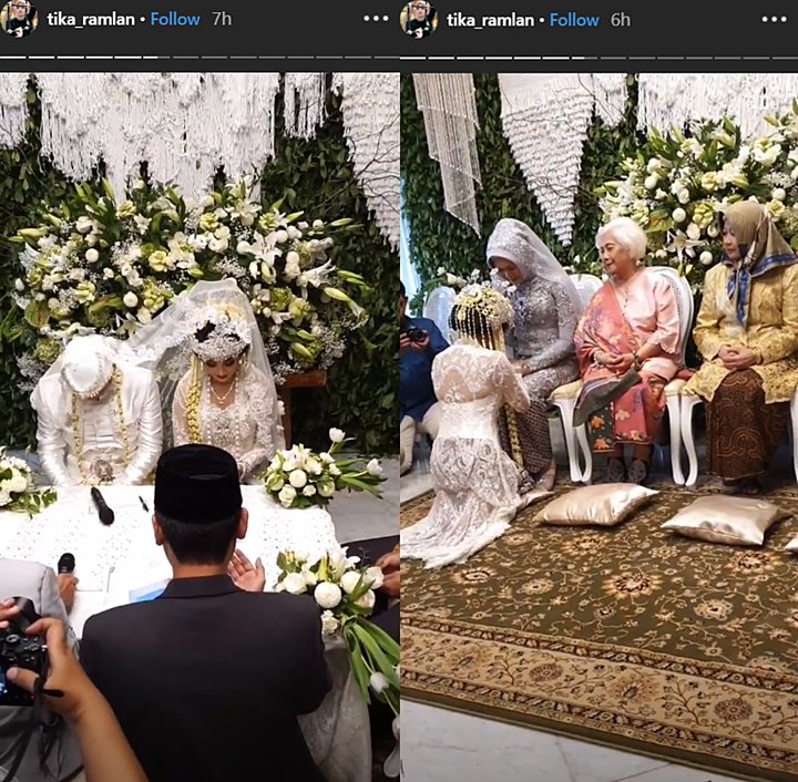 Tiwi Eks T2 Resmi Menikah, Tika Bagikan Momen Manis Ini