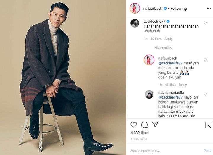 Nafa Urbach Halu Pacari Hyun Bin, Reaksi Mantan Suami Diduga Cemburu