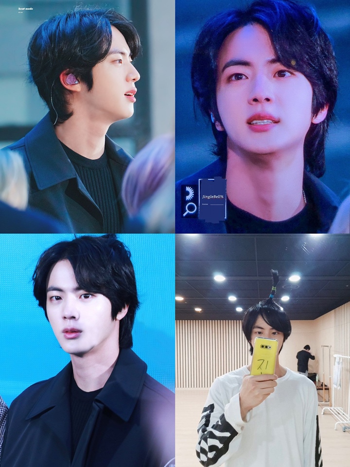 Gaya Rambut Panjang Jin Bts Banjur Pujian Selangit, Disebut Semakin Dewasa Dan Tampan