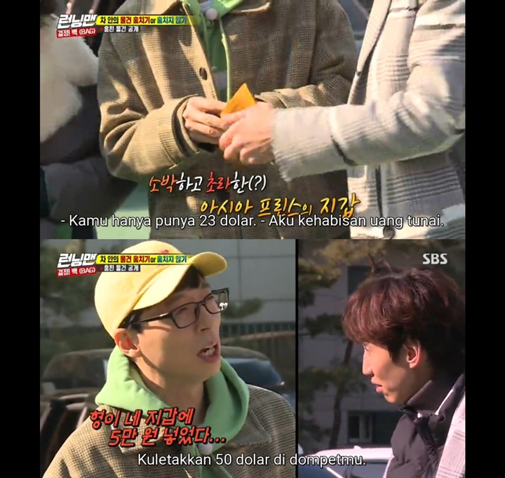 Yoo Jae Seok Bongkar Isi \'Menyedihkan\' Dompet Lee Kwang Soo di \'Running Man\'