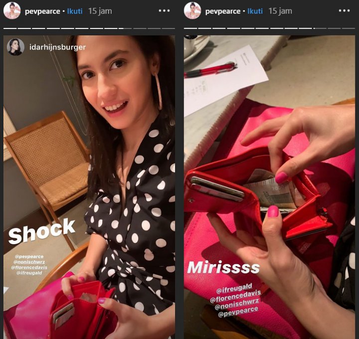Makan di Tempat Mewah, Pevita Pearce Miris Lihat Isi Dompet Cuma Pecahan Rp 2 Ribuan