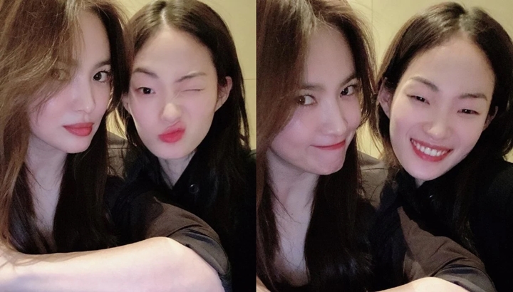 Song Hye Kyo Narsis Bareng Model 15 Tahun Lebih Muda, Visual Jadi Sorotan 1