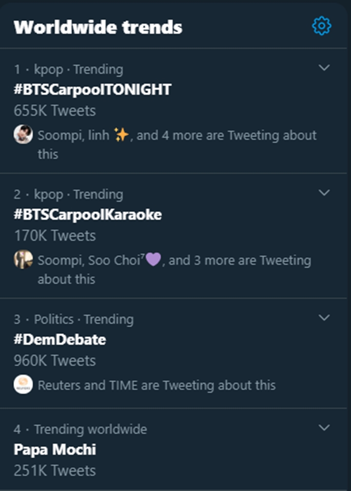 BTS Lawak Bareng James Corden di \'Carpool Karaoke\', Papa Mochi Trending Gara-Gara Jimin