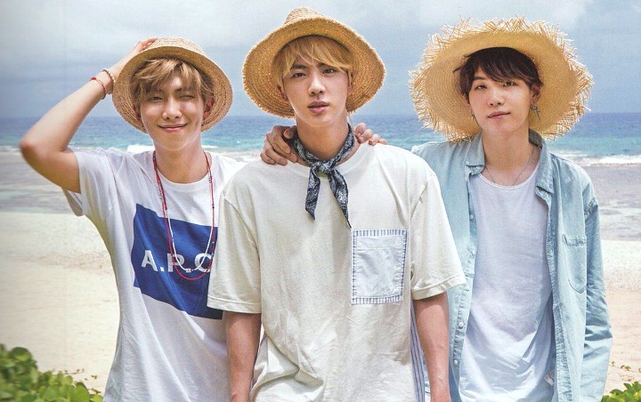 Kocaknya Jin dan Suga BTS Bisik-Bisik Gosipin RM Soal Bahasa Inggris