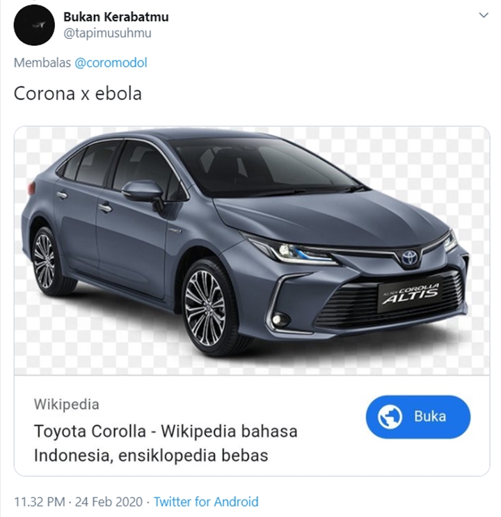 Fobia Tiongkok Hantui Wabah Virus Corona, Cuitan \'Rasis\' Ini Justru Tuai Komentar Tak Terduga-2