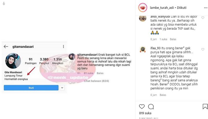 Ejekan Haters ke BCL Nikmati Warisan