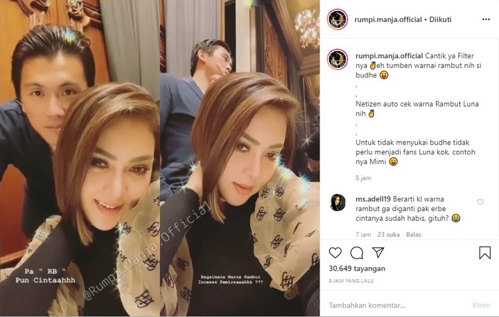 Syahrini Pamer Rambut Baru Bikin Suami Makin Cinta, Malah Disebut Mirip Barbie Kumalasari